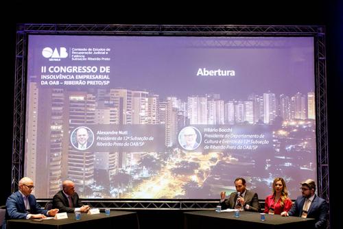II Congresso de Insolvência Empresarial da OAB – Ribeirão Preto - SP 